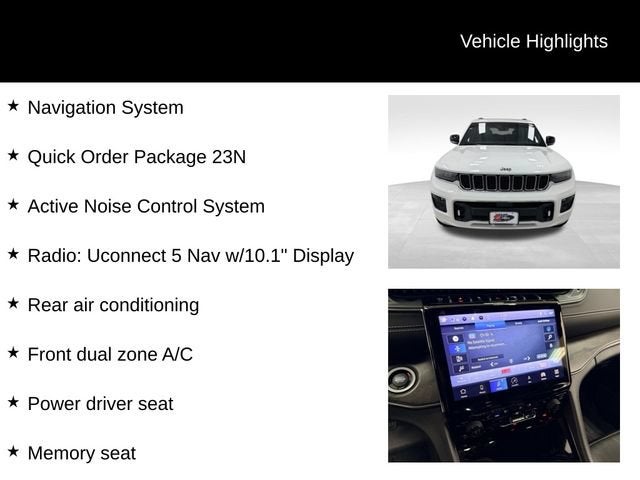 2023 Jeep Grand Cherokee L Overland 4x4