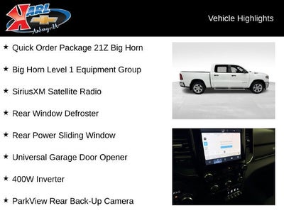 2026 RAM 1500 Big Horn Crew Cab 4x4 5'7" Box