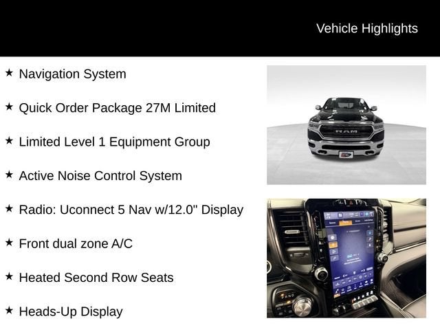 2023 RAM 1500 Limited Crew Cab 4x4 5'7" Box
