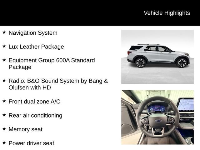 2026 Ford Explorer Platinum
