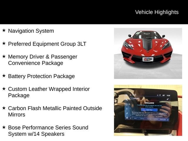 2025 Chevrolet Corvette Stingray 3LT
