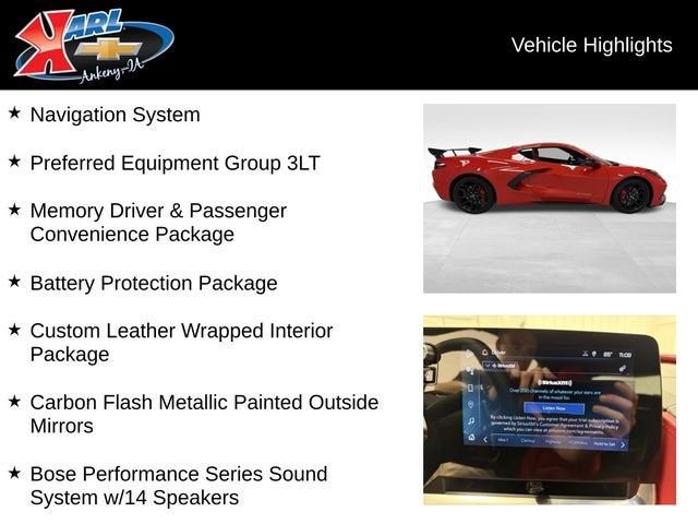 2025 Chevrolet Corvette Stingray 3LT