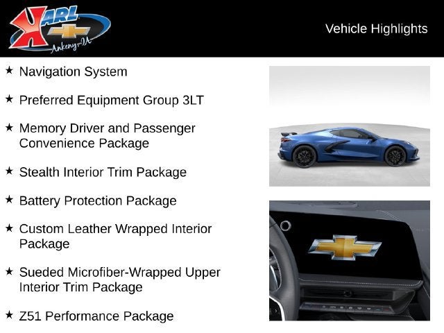 2027 Chevrolet Corvette Stingray 3LT