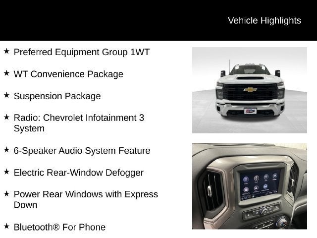 2026 Chevrolet Silverado 3500 HD Chassis Cab Work Truck