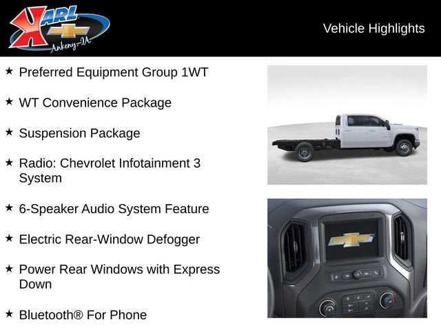 2026 Chevrolet Silverado 3500 HD Chassis Cab Work Truck