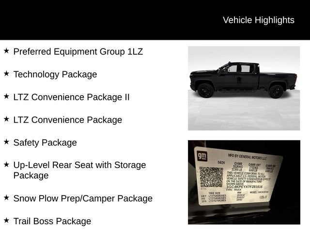 2026 Chevrolet Silverado 2500 HD LTZ