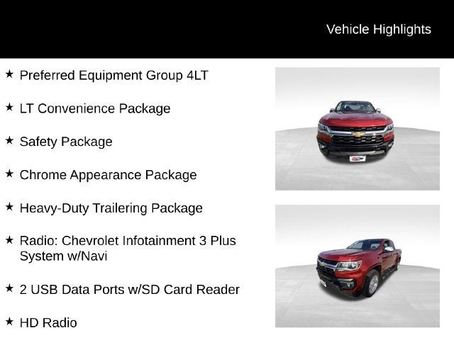2021 Chevrolet Colorado 4WD LT