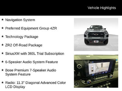 2026 Chevrolet Colorado ZR2