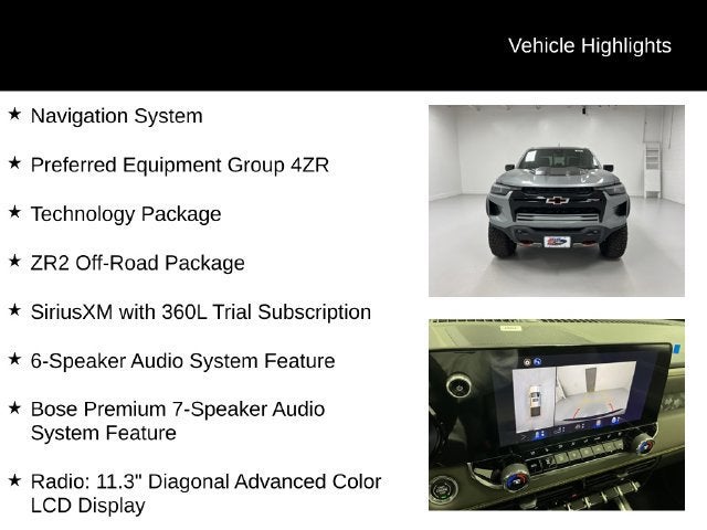 2026 Chevrolet Colorado ZR2