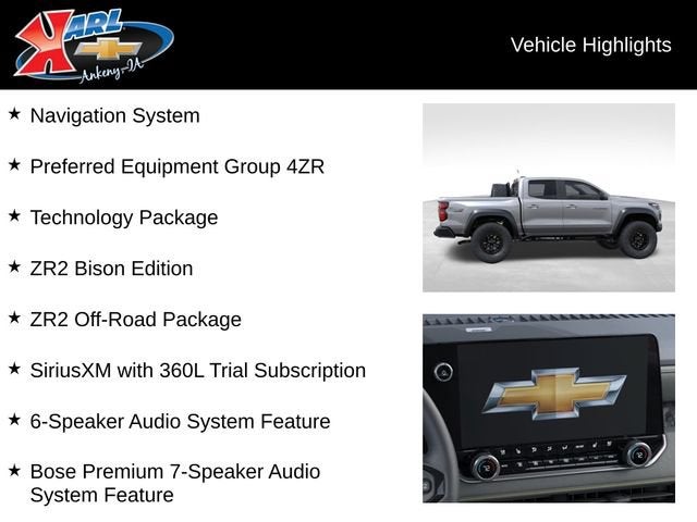 2026 Chevrolet Colorado ZR2
