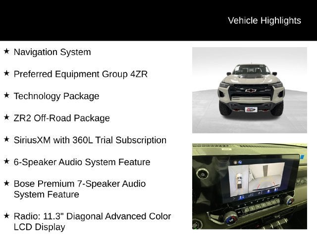 2026 Chevrolet Colorado ZR2