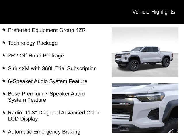 2026 Chevrolet Colorado ZR2
