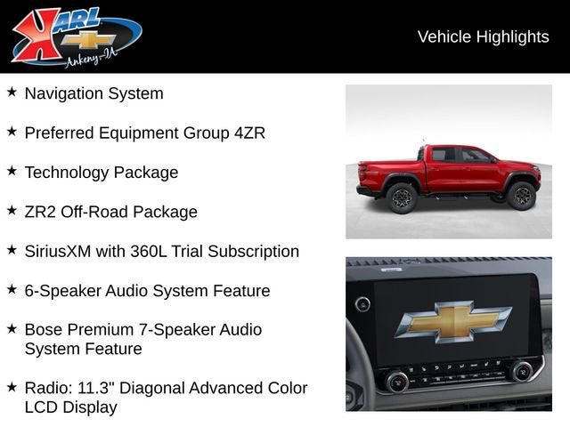 2026 Chevrolet Colorado ZR2