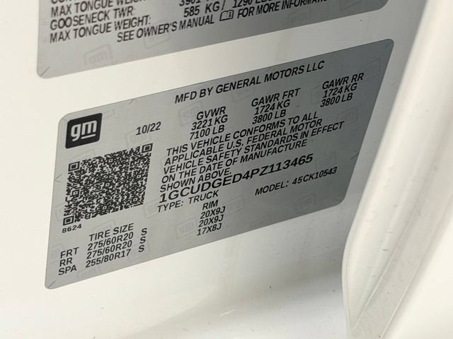 2023 Chevrolet Silverado 1500 LTZ
