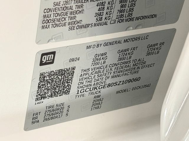 2025 Chevrolet Silverado 1500 LTZ