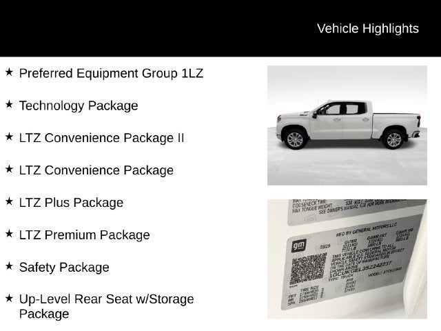 2025 Chevrolet Silverado 1500 LTZ