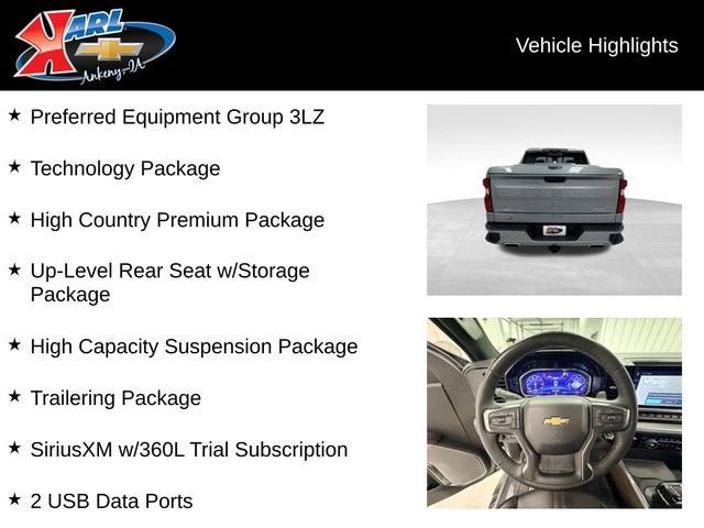 2025 Chevrolet Silverado 1500 High Country