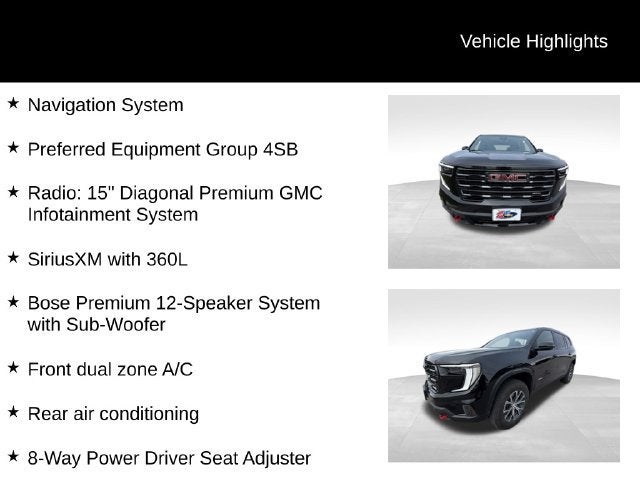 2025 GMC Acadia AT4
