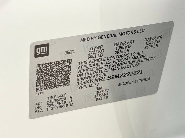 2021 GMC Acadia SLE