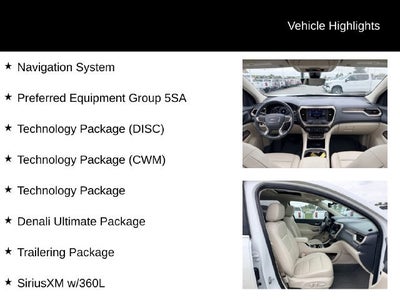 2020 GMC Acadia Denali