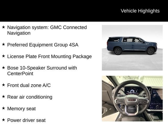 2026 GMC Yukon XL Elevation