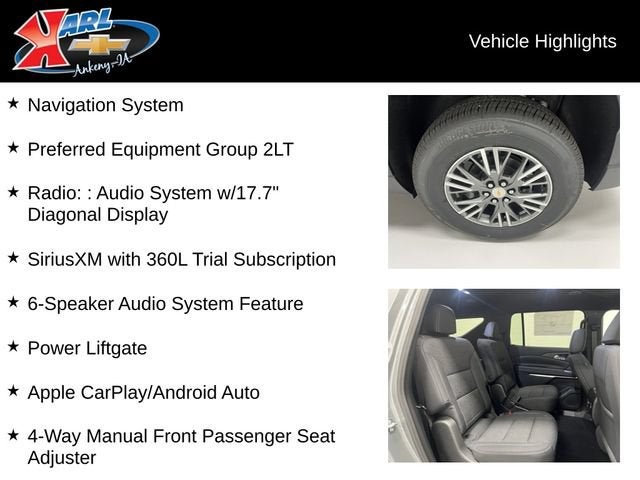 2026 Chevrolet Traverse LT
