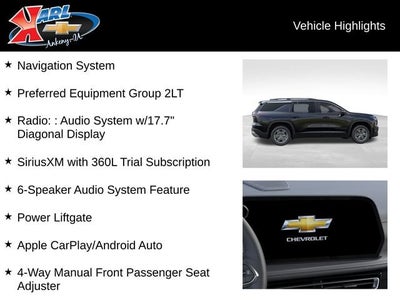 2026 Chevrolet Traverse LT