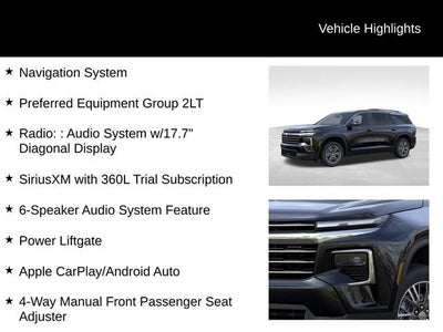 2027 Chevrolet Traverse LT