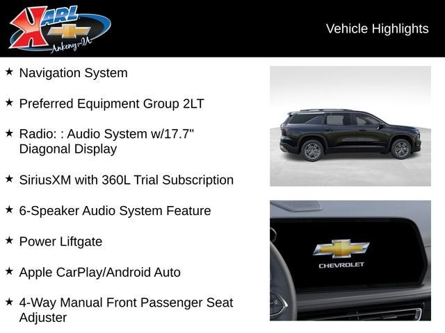 2027 Chevrolet Traverse LT