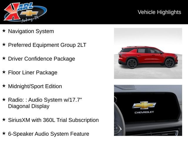 2027 Chevrolet Traverse LT