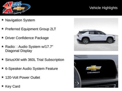 2027 Chevrolet Traverse LT