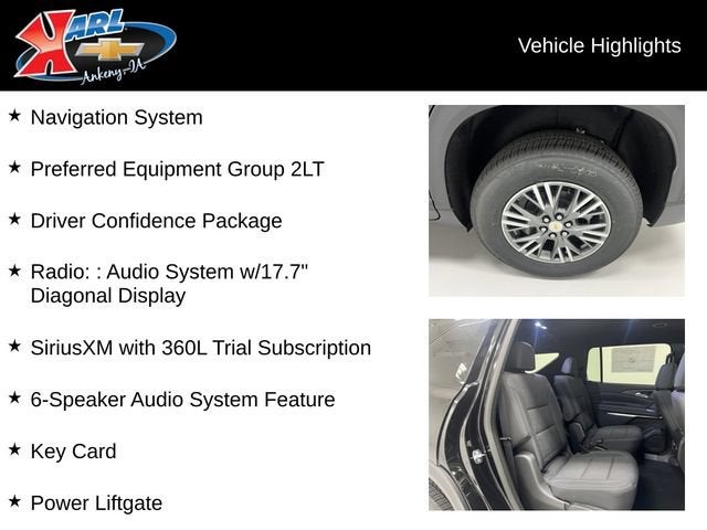 2026 Chevrolet Traverse LT