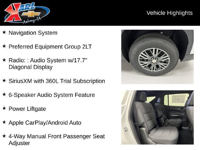 2026 Chevrolet Traverse LT