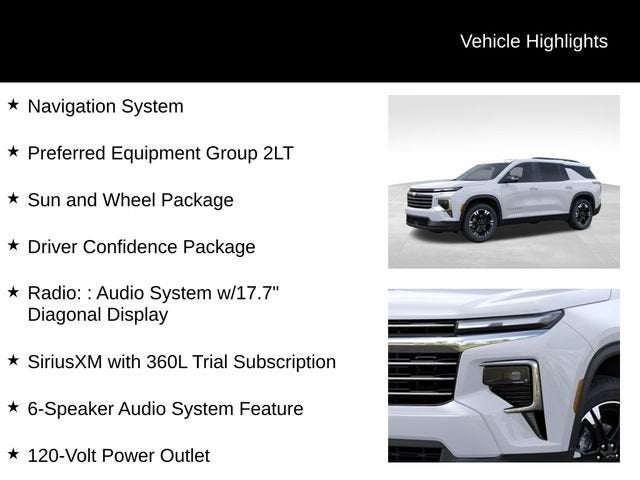 2027 Chevrolet Traverse LT