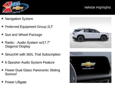 2027 Chevrolet Traverse LT