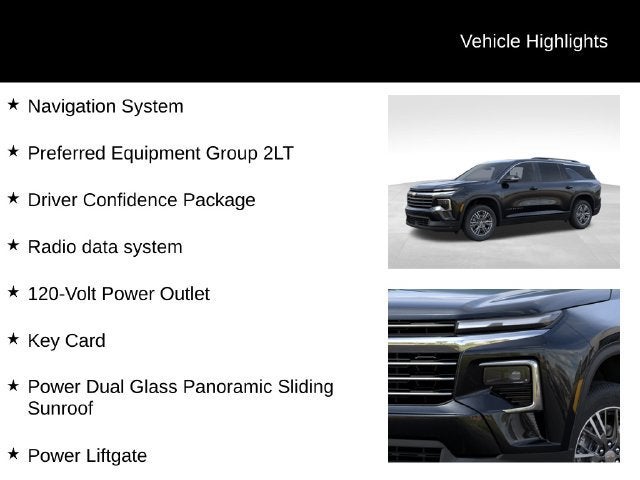 2027 Chevrolet Traverse LT