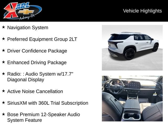 2026 Chevrolet Traverse LT