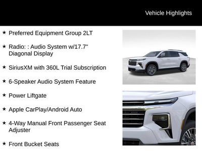 2026 Chevrolet Traverse LT