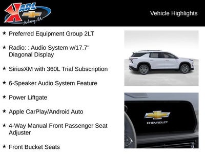 2026 Chevrolet Traverse LT