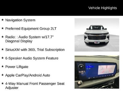2027 Chevrolet Traverse LT