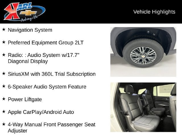 2027 Chevrolet Traverse LT
