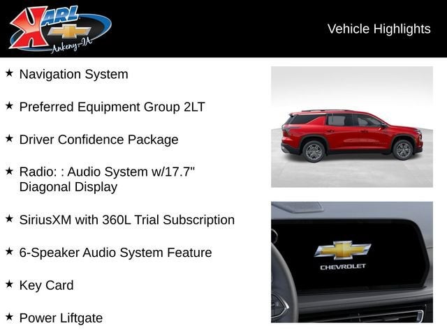 2026 Chevrolet Traverse LT