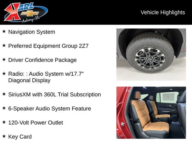 2027 Chevrolet Traverse Z71