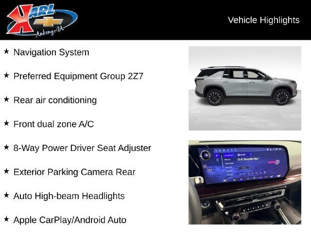 2024 Chevrolet Traverse Z71