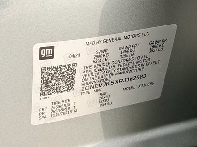 2024 Chevrolet Traverse Z71