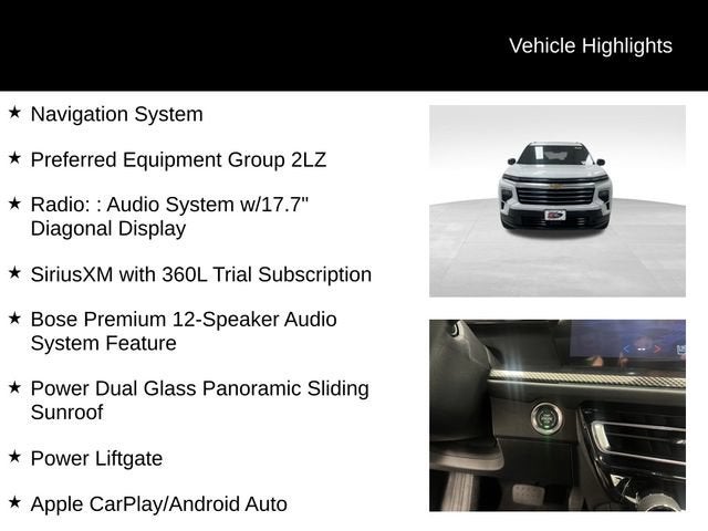 2026 Chevrolet Traverse High Country