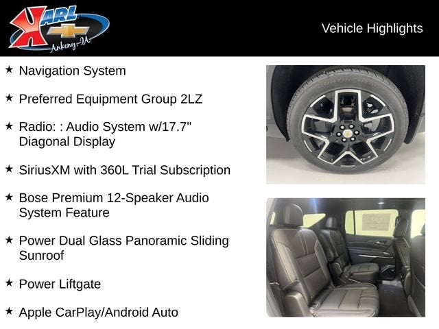 2026 Chevrolet Traverse High Country