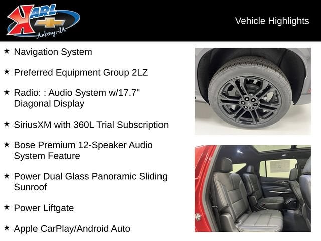 2026 Chevrolet Traverse High Country