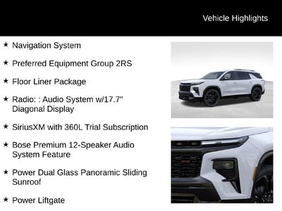 2027 Chevrolet Traverse RS