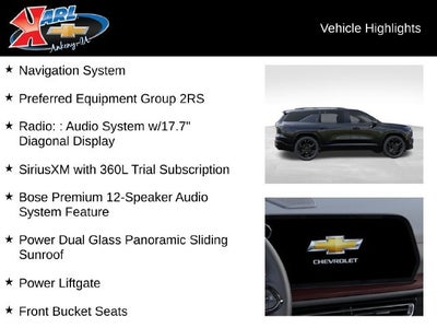 2027 Chevrolet Traverse RS